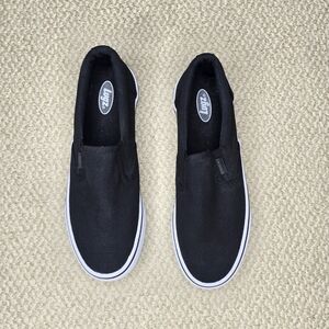Lugz Black Slip-On Sneakers
